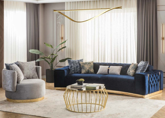 Luxuriöse 2x Chesterfield Sofas Edle Möbel Designer Polster 4-SItzer