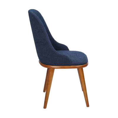Moderne Esszimmer Blaue Stühle Designer Polster Sitzer Küchen Möbel Neu