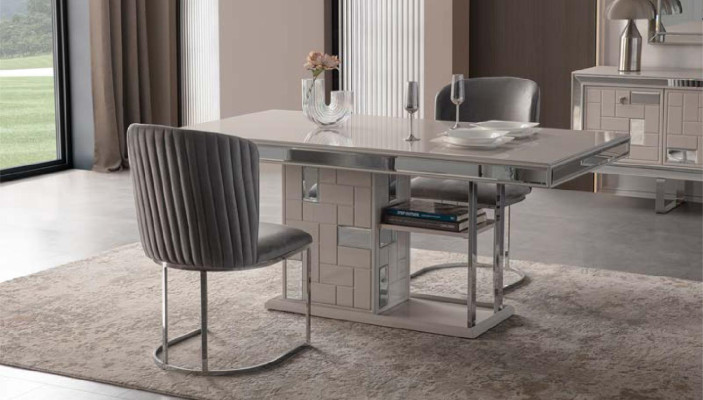 Komplette Esszimmer Esstisch Weiß 2tlg Anrichte Esszimmertisch Holz