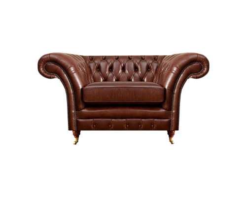Wohnzimmer Sessel Braun Chesterfield Einrichtung Couch Polstersitz Neu