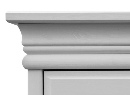 Kleiderschrank Landhaus Stil Regal Schrank Kleider Schränke Holz Möbel Weiss