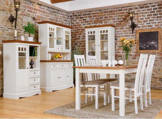 Klassische Esszimmer Schrank Vitrine Vitrinenschrank Vitrinen Schränke Anrichte