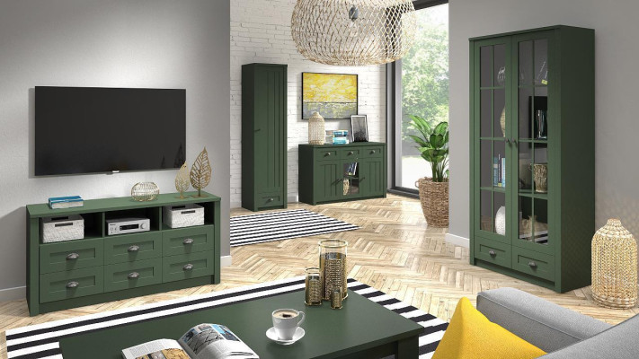 Büro Kommode Holz Schrank Holzkommode Landhaus Kommoden RTV Sideboard Sideboard