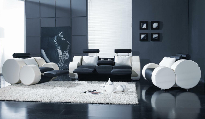 Sofagarnitur 3+2 Sitzer Sofa Sitz Couch Polster Garnitur Moderne Couchen