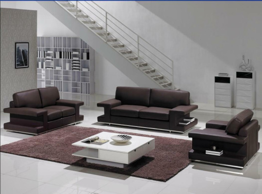 Sofa Couch Polster 2 Sitzer Leder Sofas Couchen Sitz Garnituren Design
