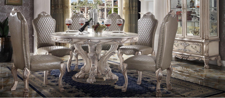 Esszimmer Set Ess Gruppe Holz Tisch Tische 7tlg Komplett Set Esstisch 6x Stühle