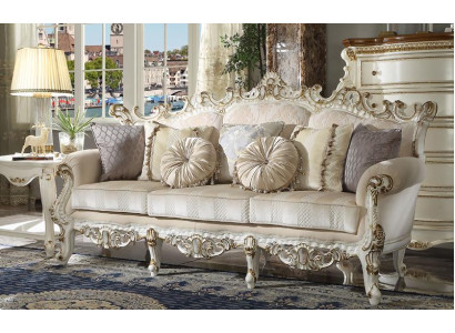 Luxus Sofa Design Couch Polster Klassische Möbel Dreisitzer Dreisitzer