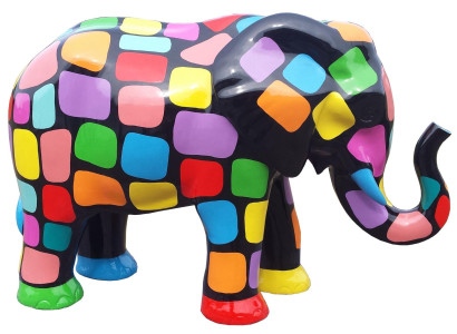 Designer Figur Statue Moderne Figuren Dekoration Elefant Deko Garten Skulpturen