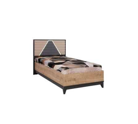Garnitur Kinderzimmer Bett Kinderbett Braun Holz Sets Jugenbett 5tlg