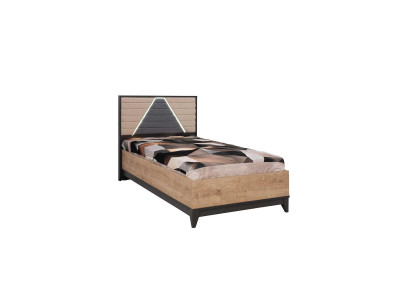 Bett 120 cm Kinderbett Bettrahmen Kinderzimmer Braun Holz Betten Neu