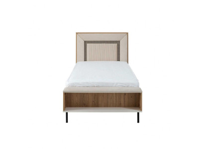 Bettrahmen Kinderbett 120 cm Bett Kinderzimmer Bettgestelle Braun Holz
