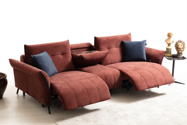 Designer Sofa Wohnzimmer Neu Polstersofa Viersitzer Couch Modern Möbel