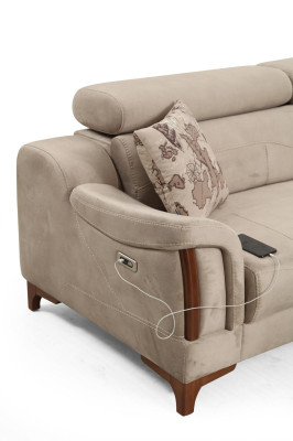 Modern Sofa Couch Designer Neu Möbel Luxus Wohnzimmer Polster Textil
