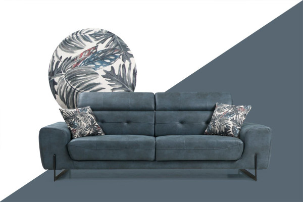 Modern Set 3 tlg Wohnzimmer Sofagarnitur Designer Sitzmöbel Polstersessel Neu
