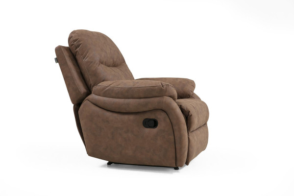 Wohnzimmer Relax Sessel Luxus Modern Design Sitzmöbel Polster Textil