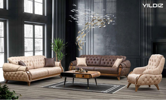 Sofa Klassische Couchen Luxus Möbel Sofas Couch Dreisitzer 3 Sitzer