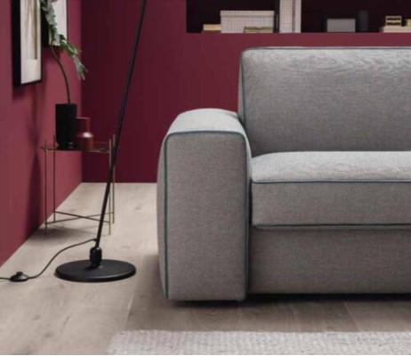 Dreisitzer Couch Polster Design Sofa Moderne 3er Sofas Zimmer Möbel Grau Sitz
