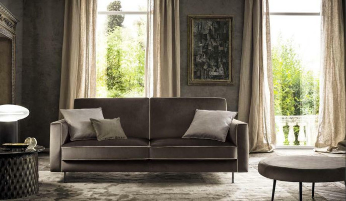 Italienisches Sofa Design Luxus Polster Couch Modern Sofa 3 Sitzer alfitalia Neu