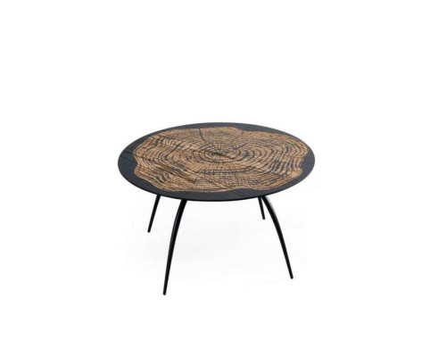 Luxus Design Couchtische Schwarz Runder Tische Wohn Zimmer Beistell 