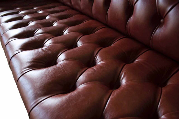 Ledersofa Sofa 4 Sitzer Sofas Design Chesterfield Leder Couch Möbel 245cm