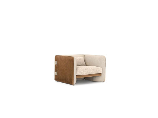 Wohnzimmer Set 3tlg 2x Beige Sessel Polstermöbel Luxus Holz Couchtisch