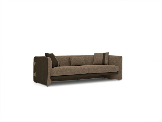 Sofa Dreisitzer Polster Textil Wohnzimmer Couch Design Luxus Polstermöbel