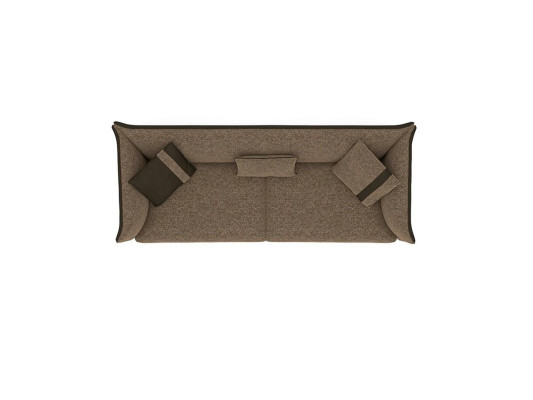 Sofa Dreisitzer Polster Textil Wohnzimmer Couch Design Luxus Polstermöbel