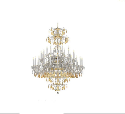 Lampe Kronleuchter Designer Exklusive Pendelleuchte Wohnzimmer Stil