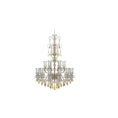 Designer Silber Goldene Lüster Kronleuchter Wohnzimmer Pendel Leuchter