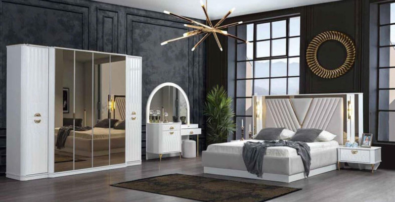 Nachttisch Design Konsole Beistell Schlaf Zimmer Holz Luxus Konsolen