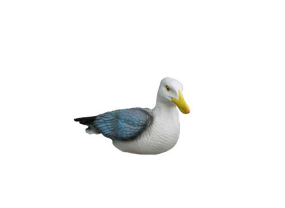 Deko Figur Garten Dekoration Statuen Figuren Skulpturen Möwe Vogel Deko Skulptur