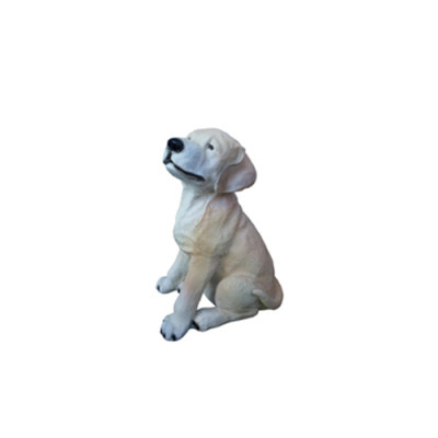 Hund 32cm Figur Statue Garten Dekoration Skulptur Deko Skulpturen