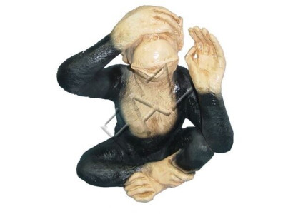 Design Affe Figur Statue Skulptur Figuren Skulpturen Garten Dekoration Deko Neu