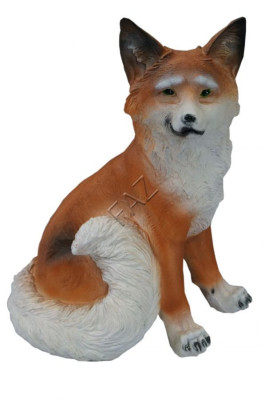Design Fuchs Figur Garten Statue Skulptur Figuren Skulpturen Deko Neu c524