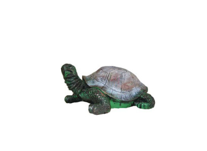 Schildkröte figur abstrakte figuren statuen moderne statue bunt bemalt neu 12cm