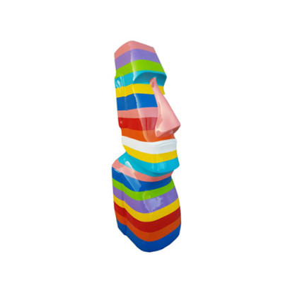 Skulptur Moai Osterinsel Figuren Statue Designer Statuen Abstrakre Figur 75cm