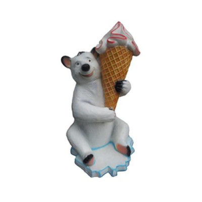 Ice Cream Statue Aufsteller Eisdiele Restaurant Gastronomie Statuen Eis 128cm