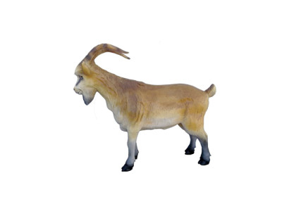Dekorative Ziege Statue Garten Figuren Statuen 106 cm Lebensgroß Figur Plastik