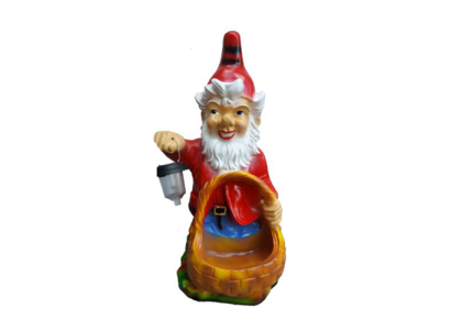 Garten Haus Dekoration Figur Statue Skulpturen Deko Figuren Zwerg Handarbeit K29