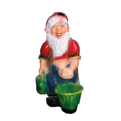Garten Haus Dekoration Figur Statue Skulpturen Deko Figuren Zwerg Handarbeit K35