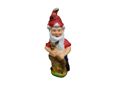 Garten Haus Dekoration Figur Statue Skulpturen Deko Figuren Zwerg Handarbeit K10