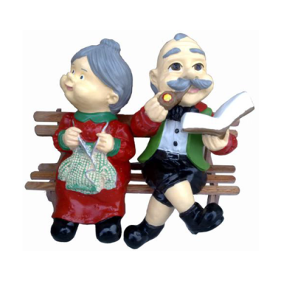 Deko Figur Statue Skulptur 25 cm Figuren Statuen Skulpturen Garten Dekoration