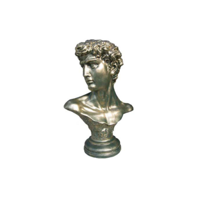 Büste Gold Deko Figur Statue Skulptur 56 cm Figuren Statuen Skulpturen Neu R2