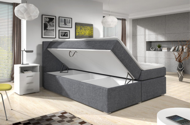 Polsterbett Betten Bett Polster Boxspringbett Design Hotel Doppel Luxus Design