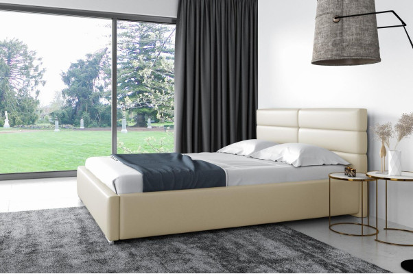 Bettrahmen Holz Design Doppel Hotel Modern Bett Schlafzimmer Betten Polsterbett