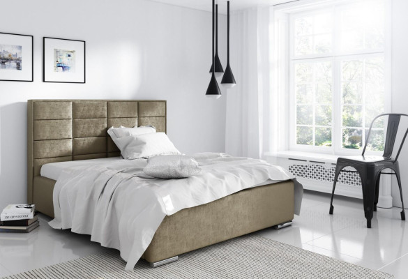 Bettrahmen Stoff Textil Design Doppel Hotel Modern Bett Schlafzimmer Betten Neu