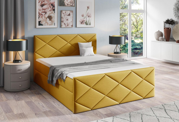 Bett Bettkasten Boxspringbett 180x200 Schlafzimmer Design Doppel Modern