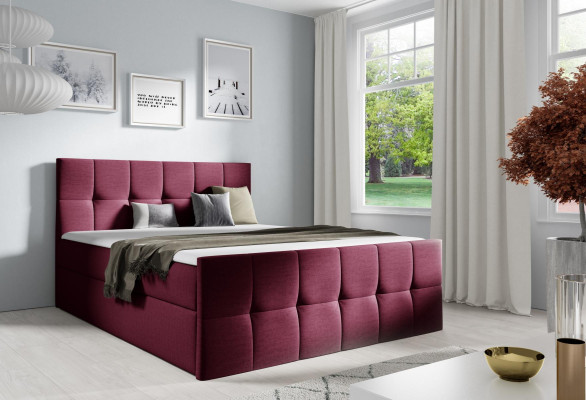 Bett Bettkasten Boxspringbett Schlafzimmer Polster Design Doppel Modern