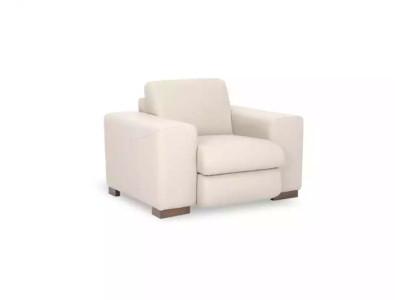 Modern Sessel Weiß Büro Office Arbeitszimmer Textil Möbel Neu