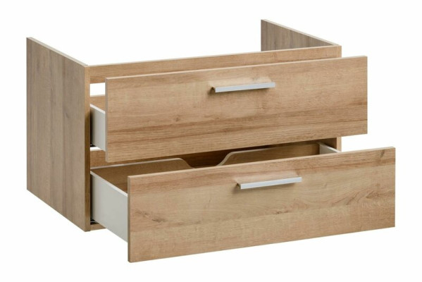 Badmöbel Set 80cm Waschbecken mit Modern Unterschrank Dekorative Waschtisch